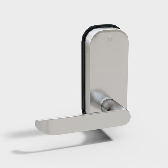 Silver_Internal_Door_Handle_max_vray