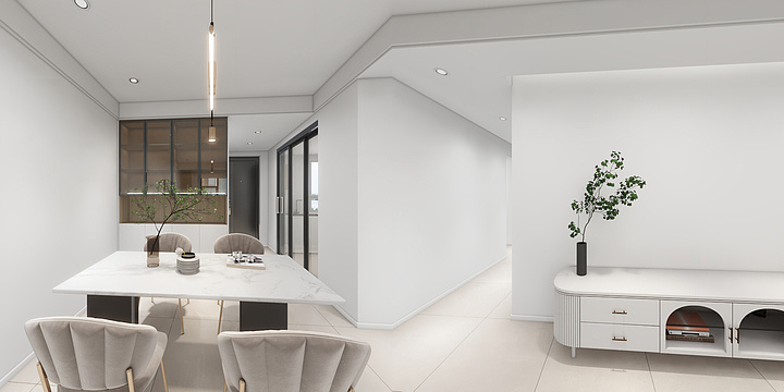 设计师杨俊清-徽芳四季-装修设计方案