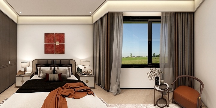 楠庭設計--阿斌-老黑家-装修设计方案