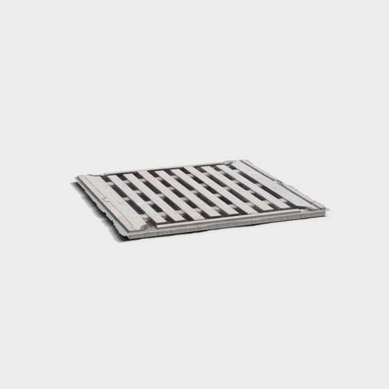 Square drainage manhole cover