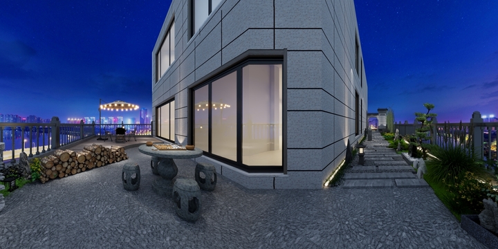 壹品江山- - 东方古韵 新中式 南江花园-装修设计方案