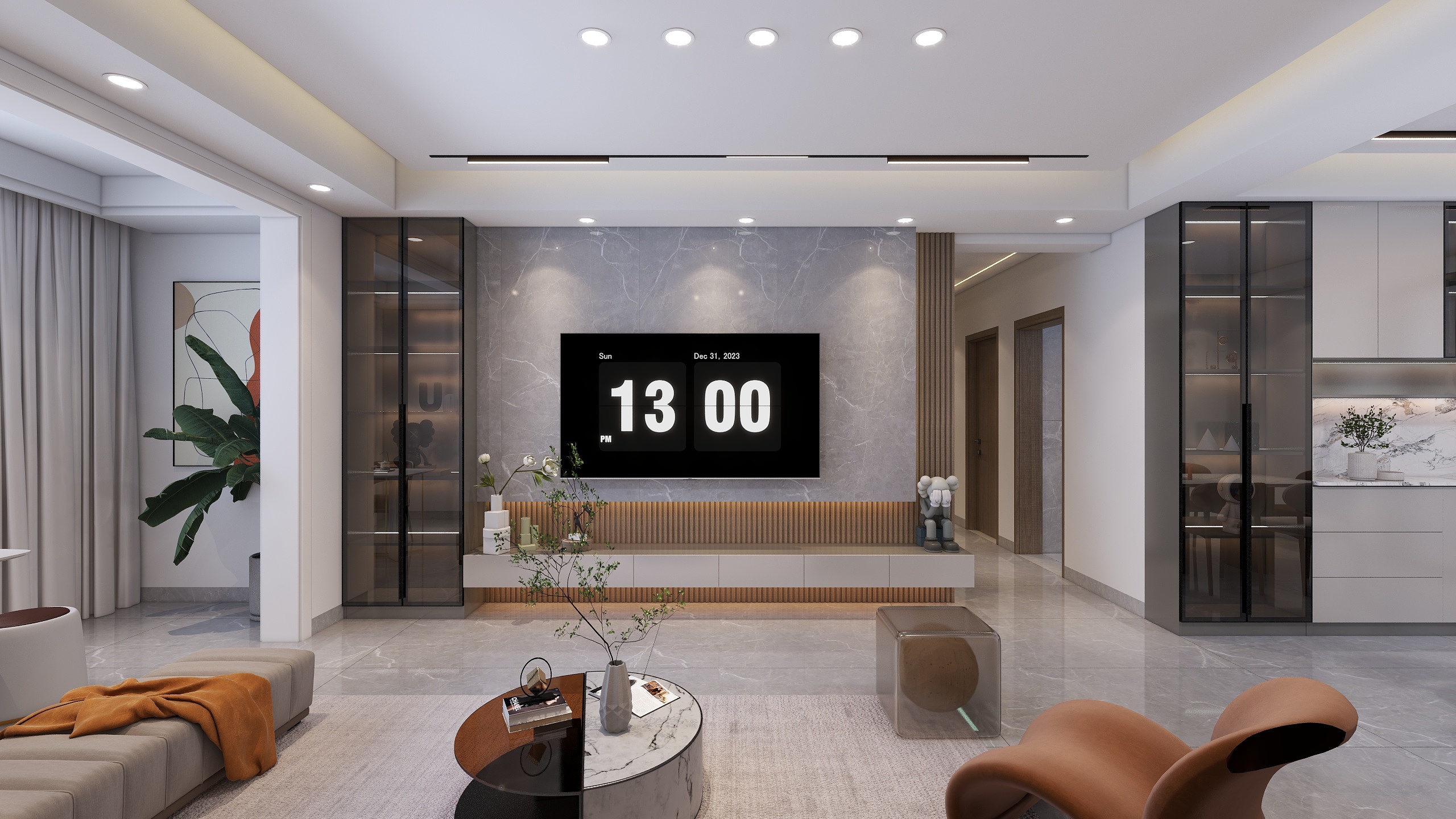 帅比善-132㎡3室-装修设计方案