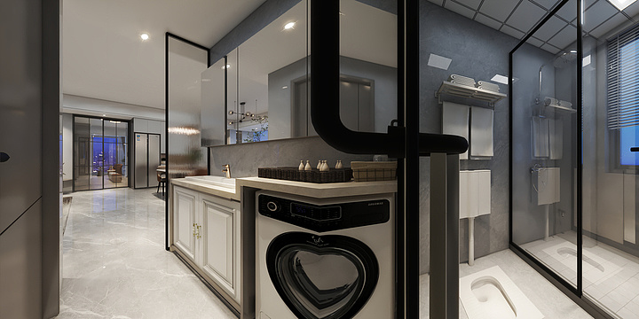 浤设计-K福成国际2103-729-装修设计方案