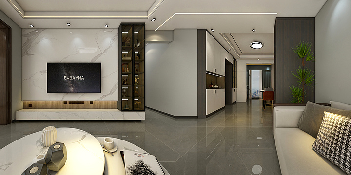 新视界设计工作室-碧桂园43栋203室116㎡4室-装修设计方案