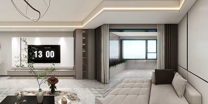 雅丽室内设计-海棠园4室 140-装修设计方案