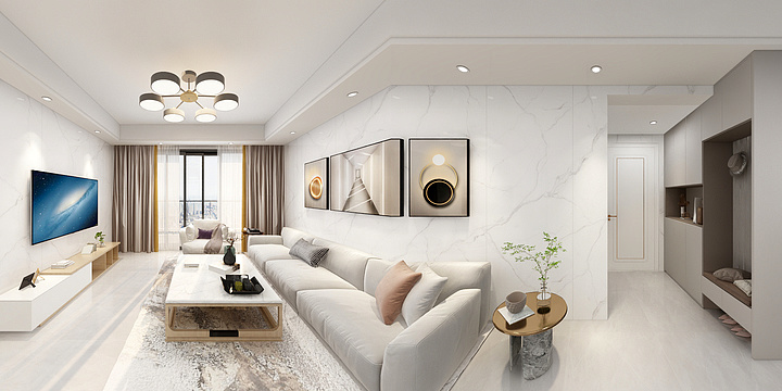 為你設计效果-翡翠华府6栋301-装修设计方案
