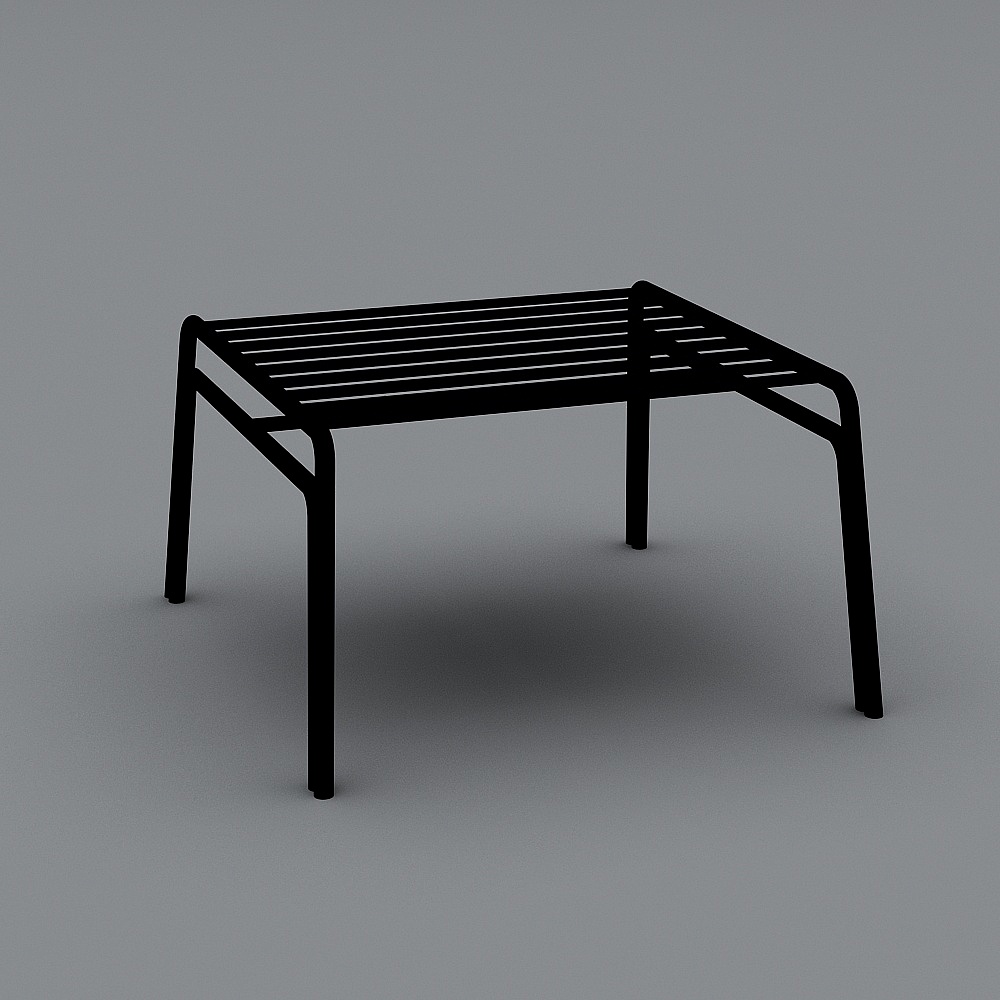B+FURNITURE ENZO - SIDETABLE3D模型