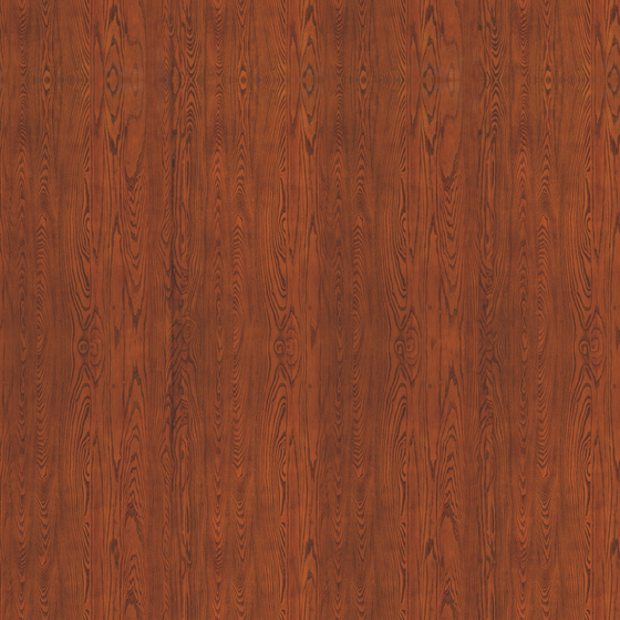 Wood Grain High Gloss Material 3D Model in Brown Finish
