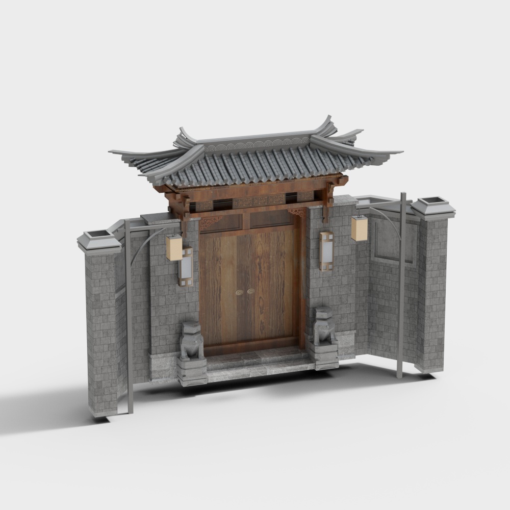 中式门头