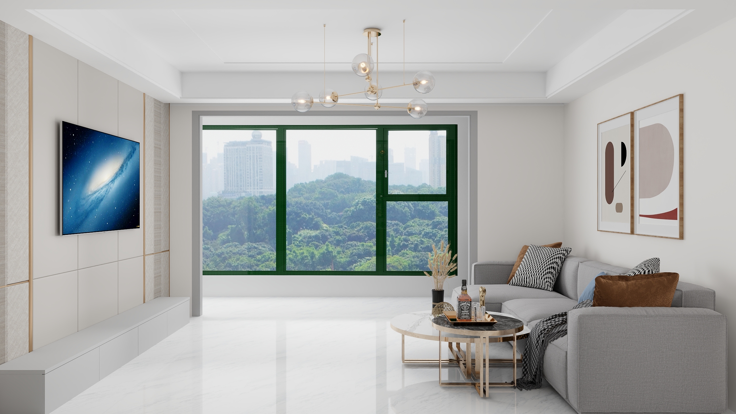 龙纹装饰fEst-南辰首府4-802李总-装修设计方案