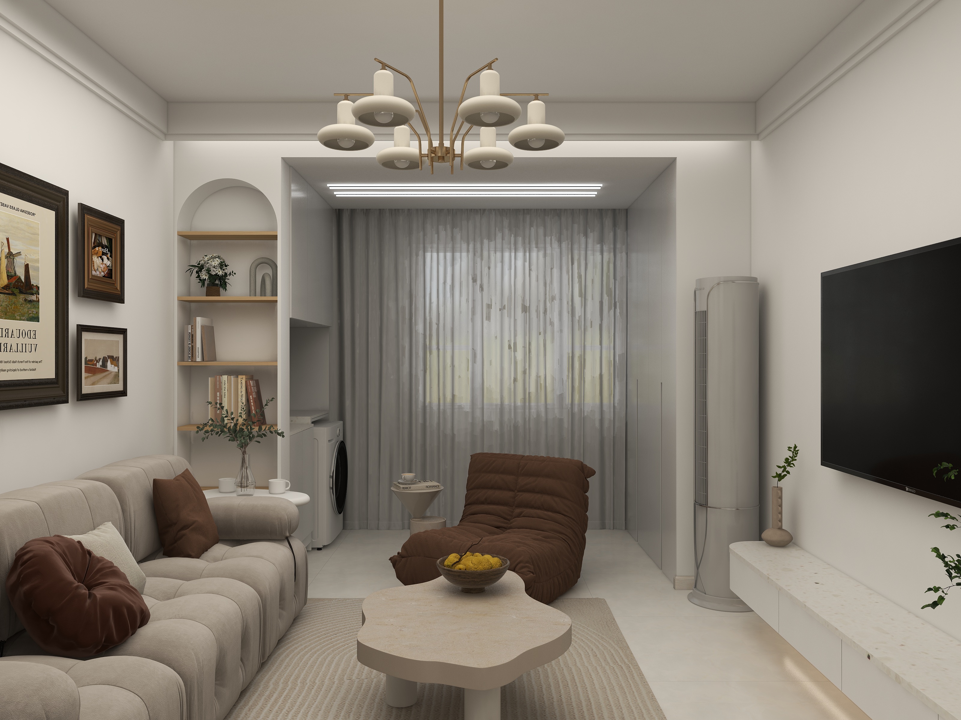 甘肃世友广告装饰工程有限公司-轨道城市曙光袁先生雅居-装修设计方案