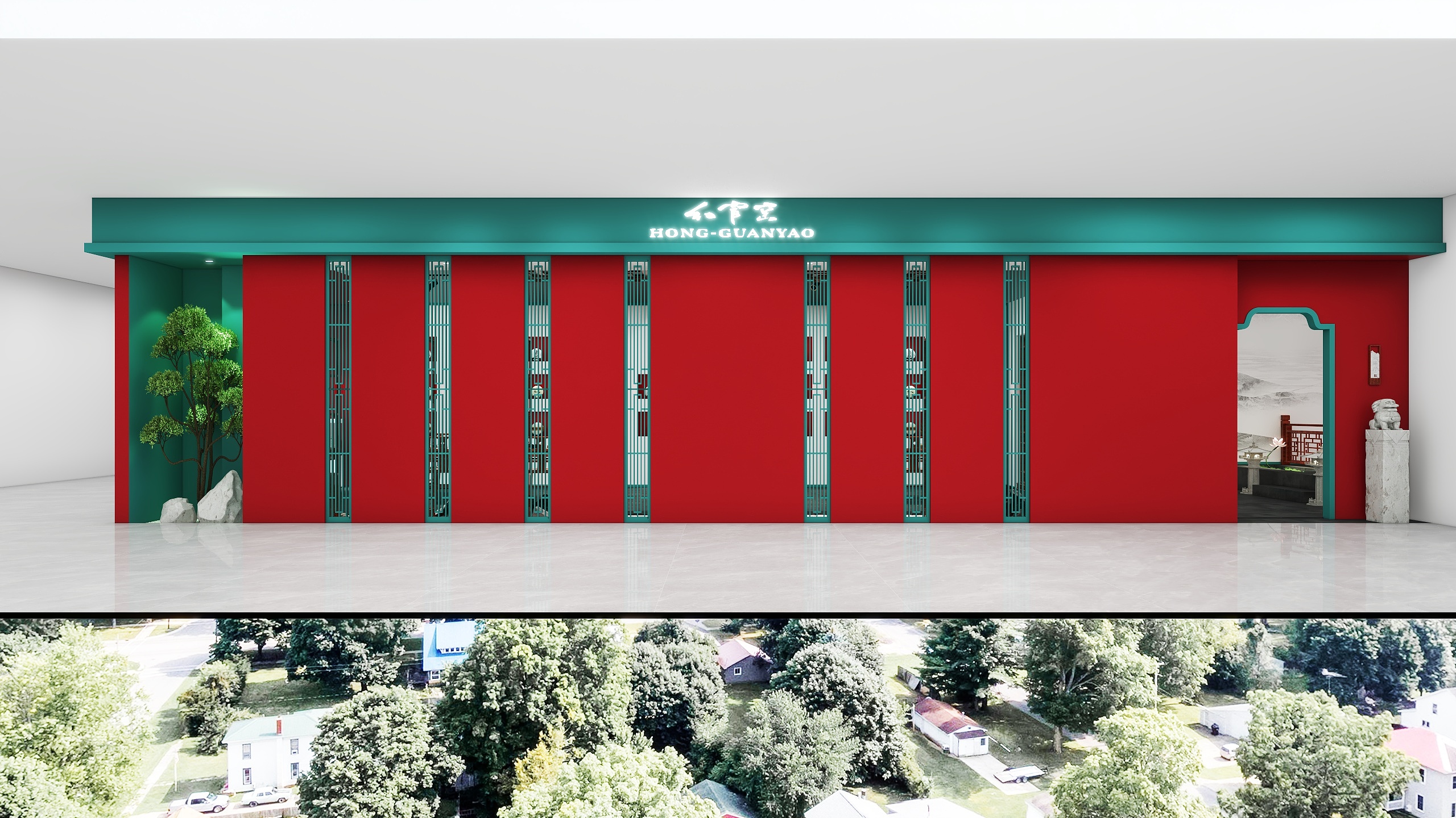 LZHH88海子-茶楼方案111-装修设计方案