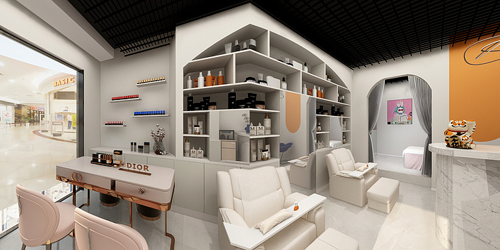 己合筑间-美容店(0)-装修设计方案