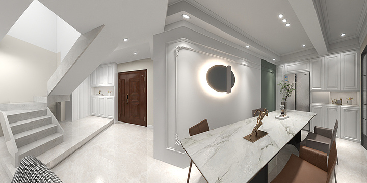 Clouddream星河-中锐湖滨尚城12-2-301建模-副本-装修设计方案