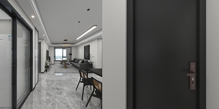 胡明敏-红公馆-黑白灰-副本-装修设计方案