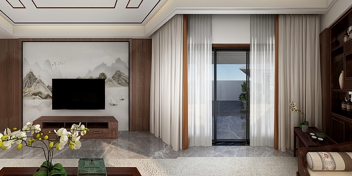 壹周室内设计工作室-华府复式-非挑空-方案-装修设计方案