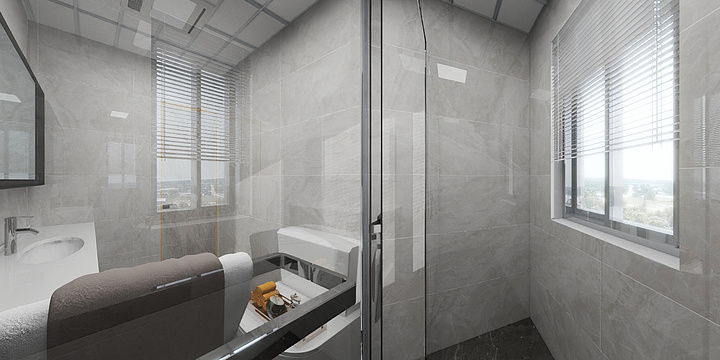 成都柜柜-合景绿城·朗月滨河-装修设计方案