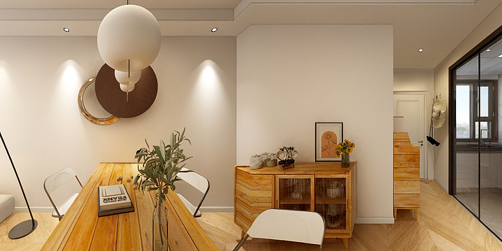 任光旭-硬装专业等级考核户型-副本-装修设计方案