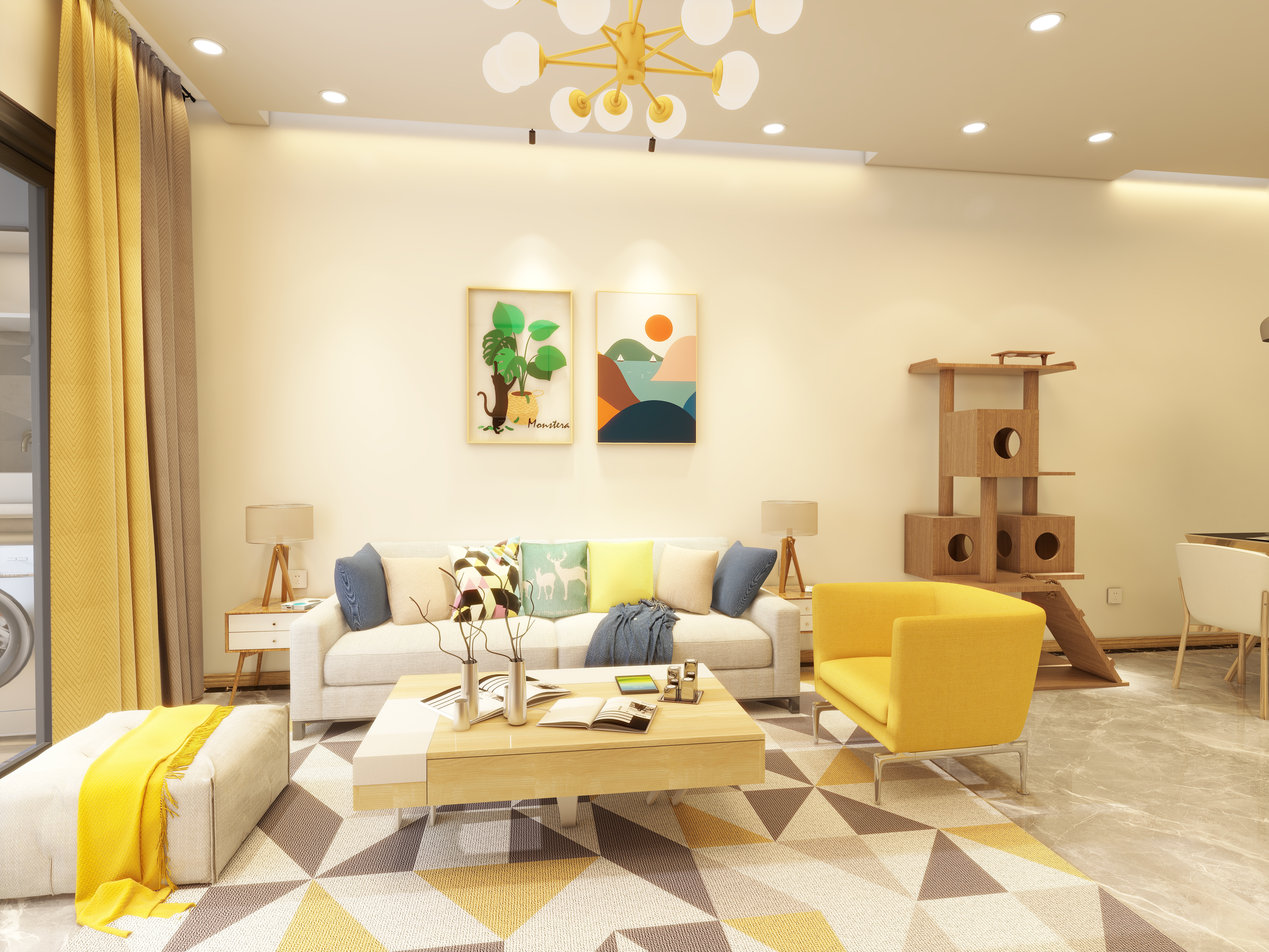 富哥的设计师狮思-海德公园81㎡3室-装修设计方案