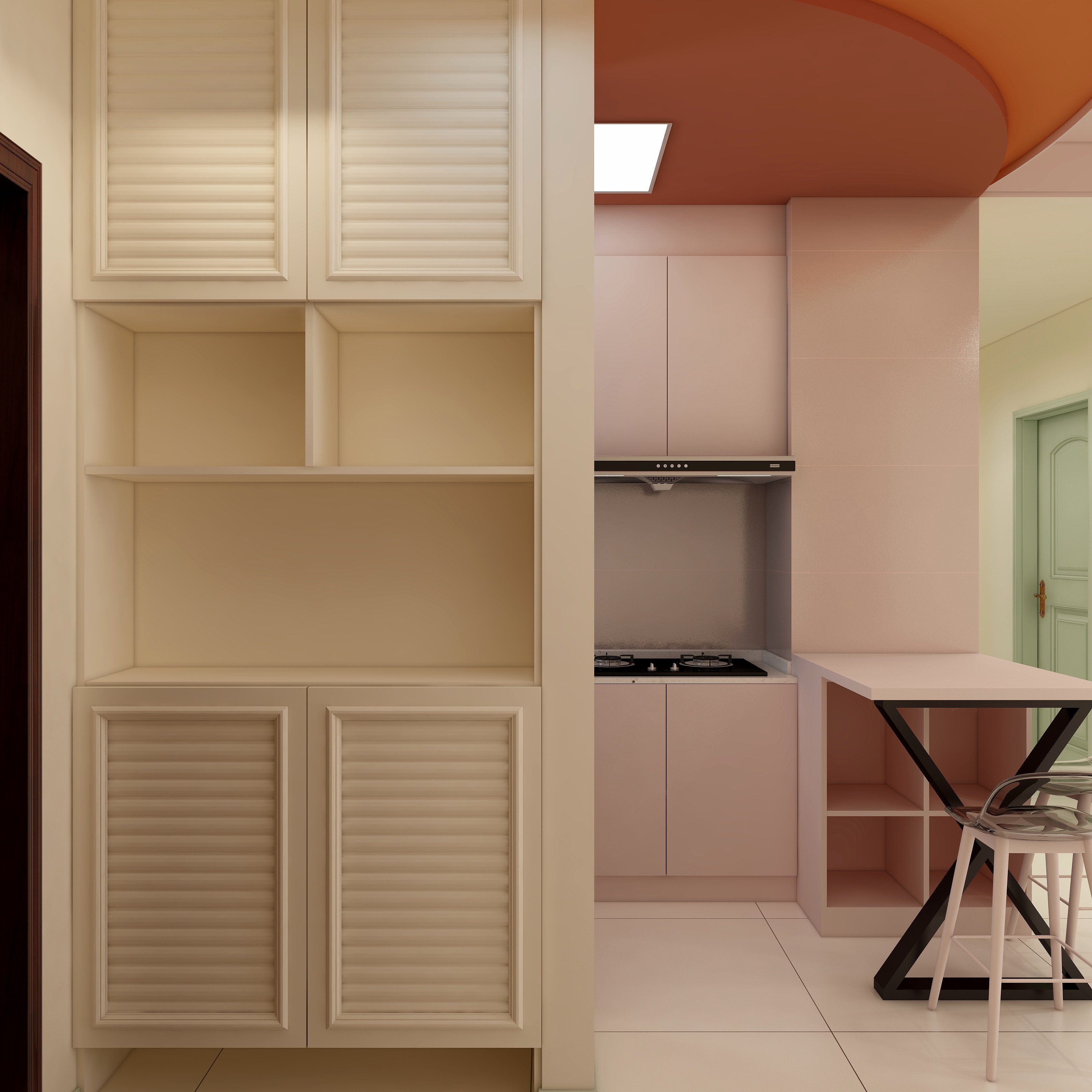 廿420-海德公园82㎡2室-装修设计方案