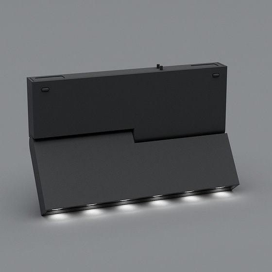 Industrial Modern Contemporary LED Track Light,White+Gray+Black
