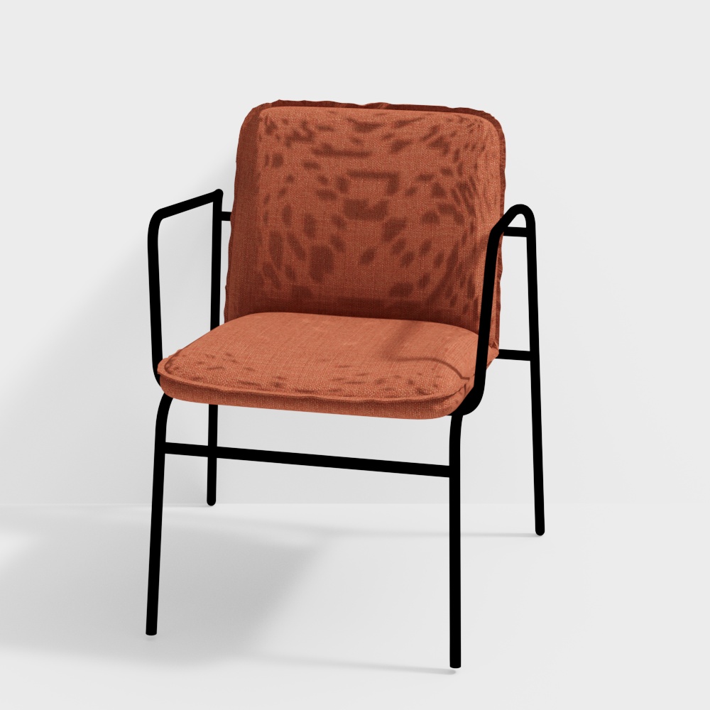 B+FURNITURE LAZUR DININGCHAIR 033D模型下载_单人沙发3D模型下载_免费3Dmax模型库-酷家乐