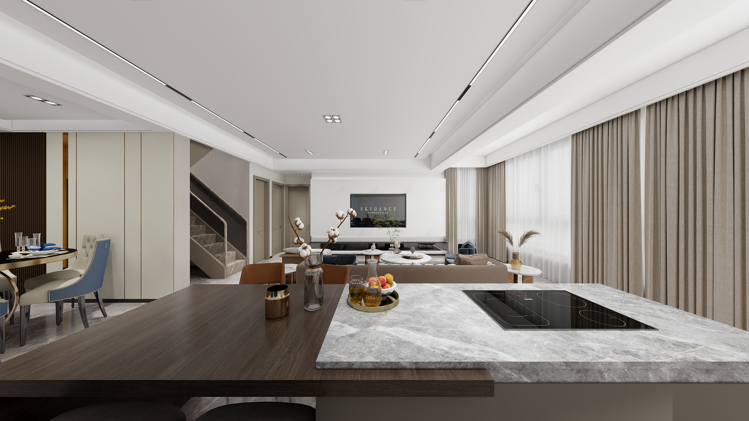 鸿杨装饰-尚含绿城7-2503-装修设计方案