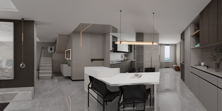 蚌埠居家装饰-苏州府 （复式）-装修设计方案