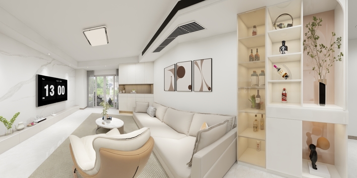 家装设计H-盛华北景-装修设计方案