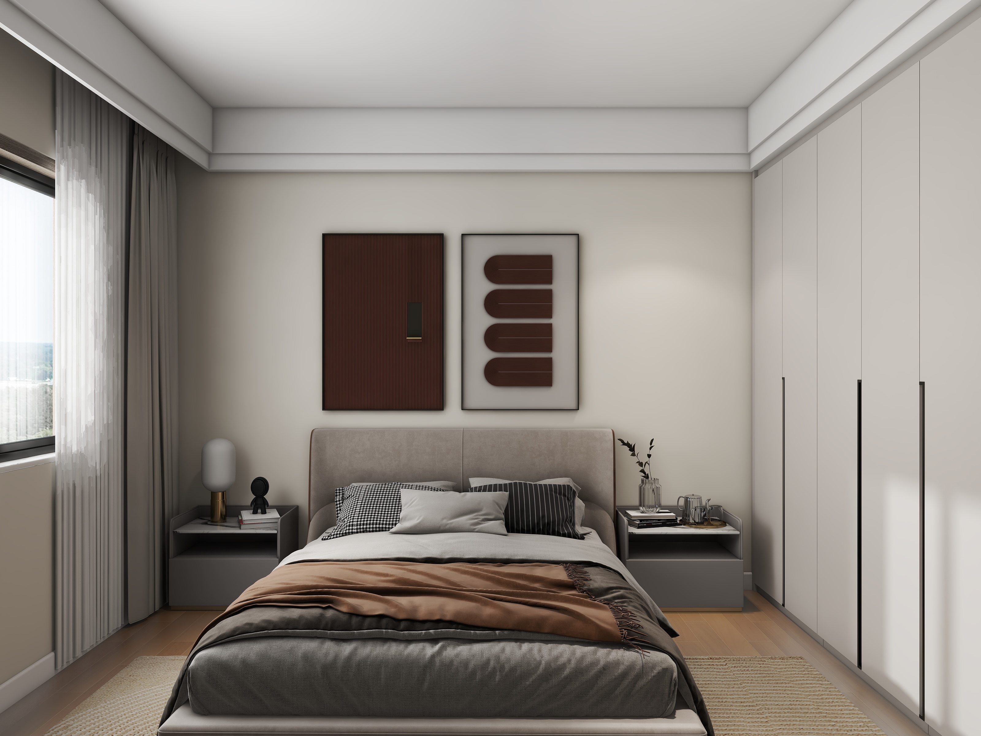 ZYJ设计工作室-旭日上城1期-装修设计方案