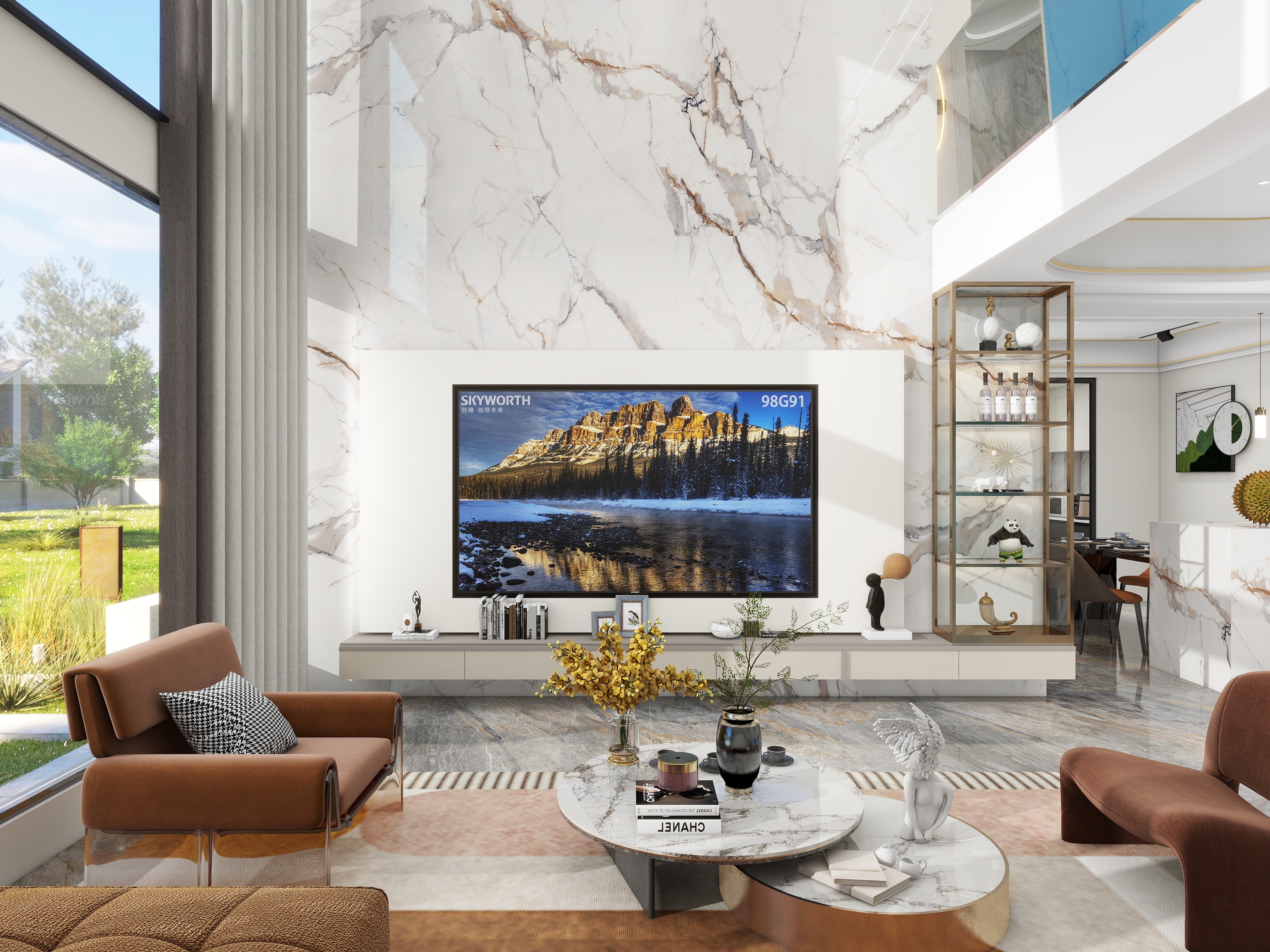 ZZ555-复式   轻奢-装修设计方案