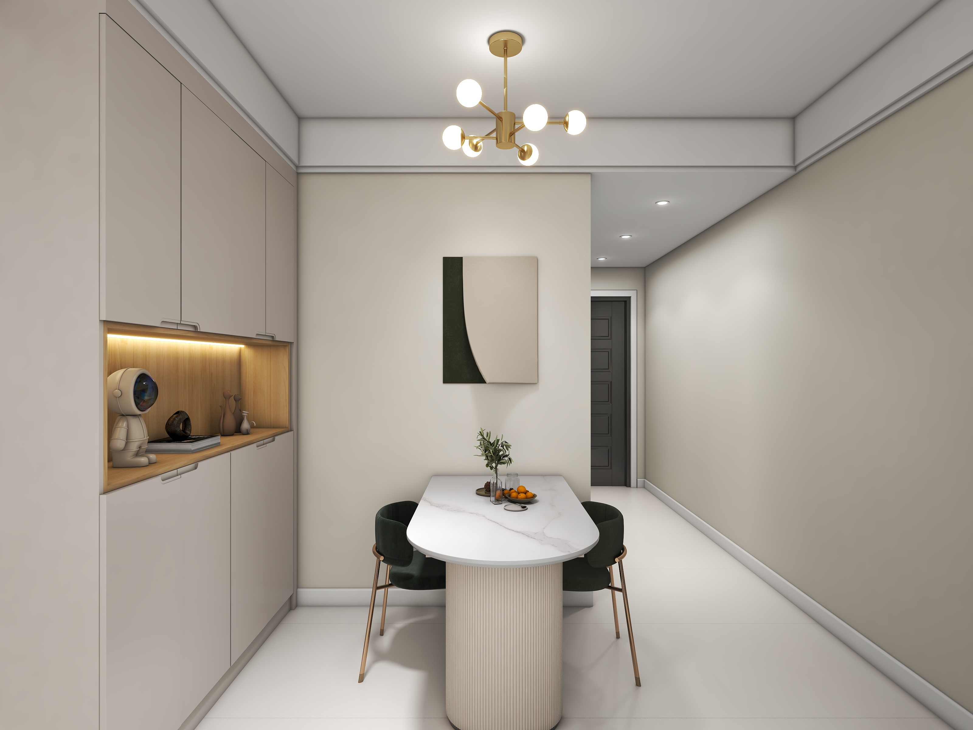 王鑫航-中骏·世界城三室-装修设计方案