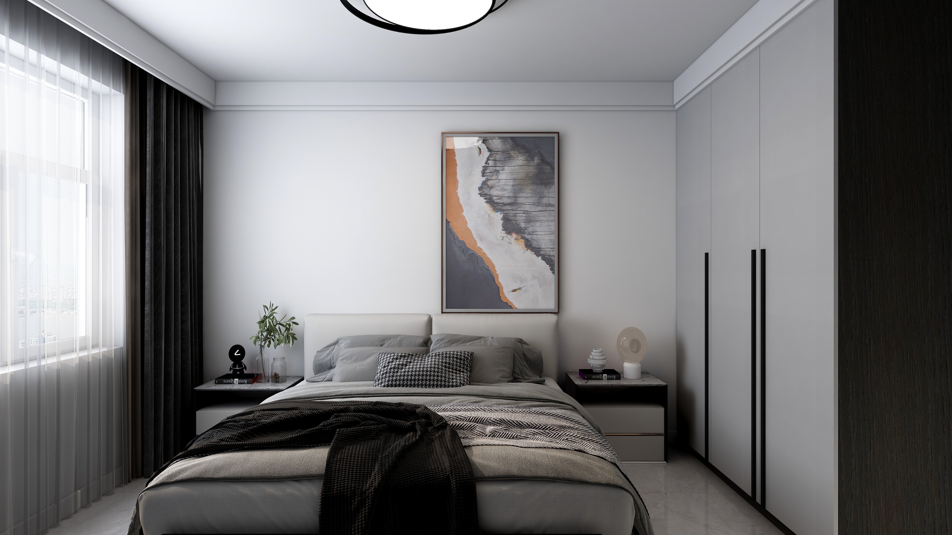 陈卓-《0》-现代简约-装修设计方案