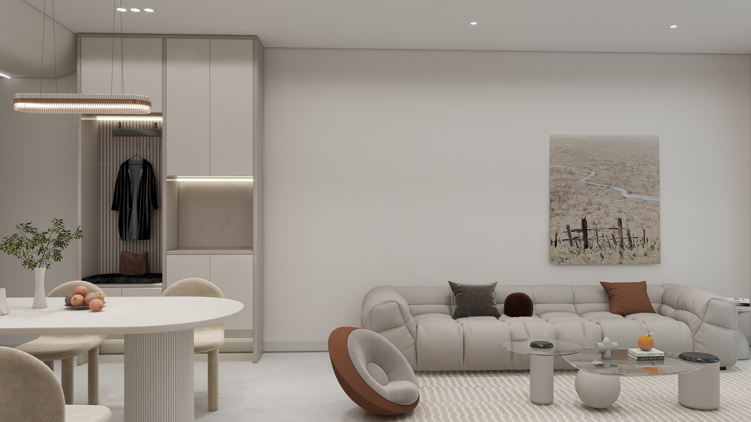 慵懒LaZy-江源半岛花园78㎡2室-装修设计方案