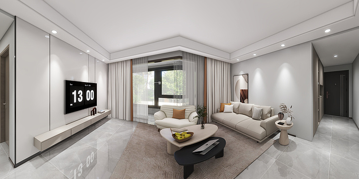 整装设计LN-宝能华府142dwg--7#1-1501-装修设计方案