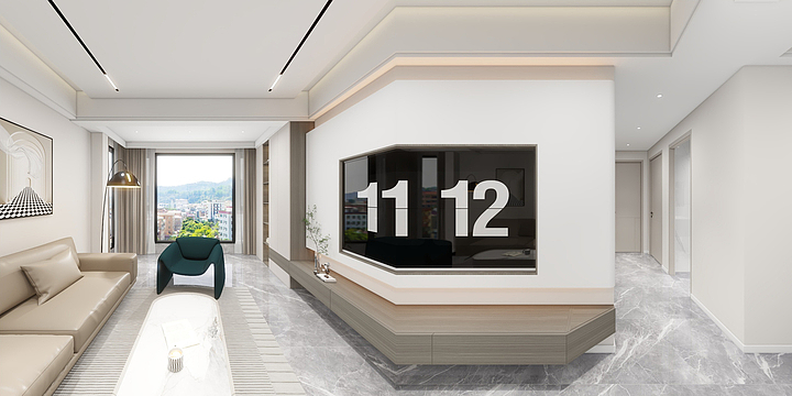 晨阳WX15388130710-弘阳玖峯峰景112-装修设计方案