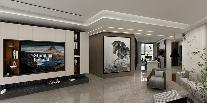 金牌厨柜衣柜全屋定制-明媚花园-装修设计方案