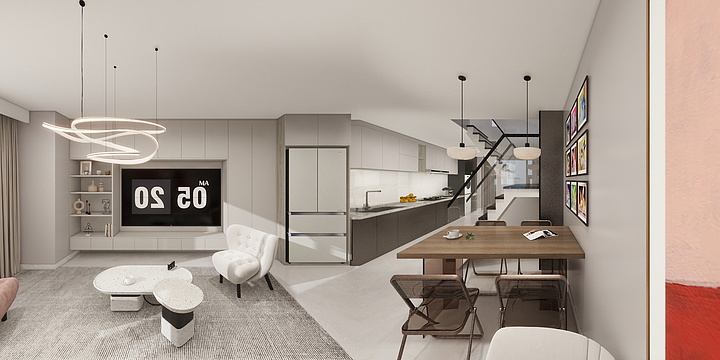 金小洋-新宸中心B-装修设计方案