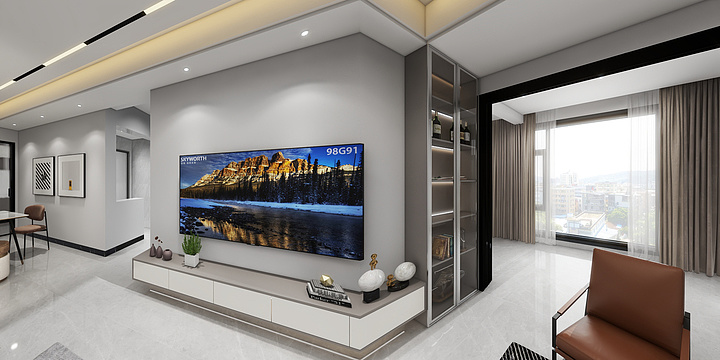 隆设计-城南之星9栋21-3-装修设计方案