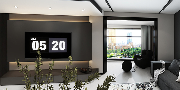 鲸鱼鲸落-平层终-装修设计方案