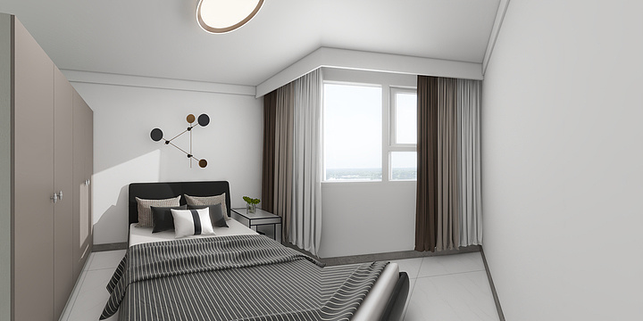 alyson青-北京市安定门外西河沿-装修设计方案