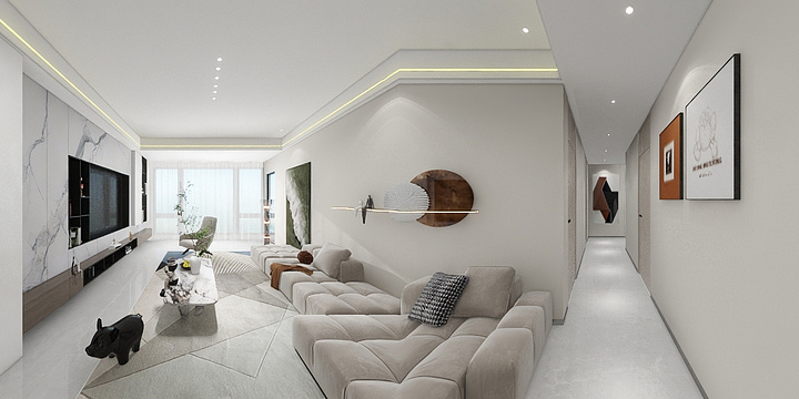 小野公子设计-御景江山赵美女雅居-装修设计方案