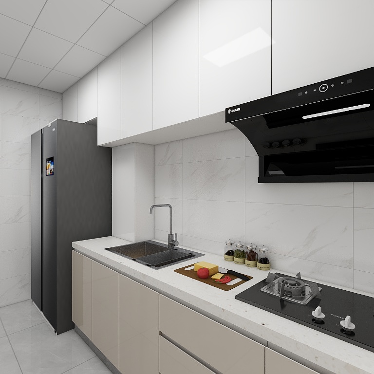 芷小菊-香溪岸1-1510  70平-装修设计方案