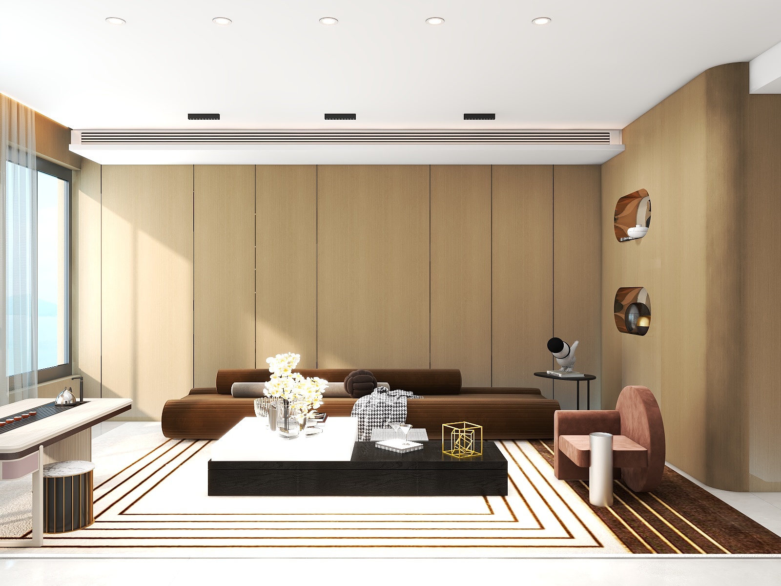 初作全案设计-丽和苑东观天下157㎡3室-装修设计方案