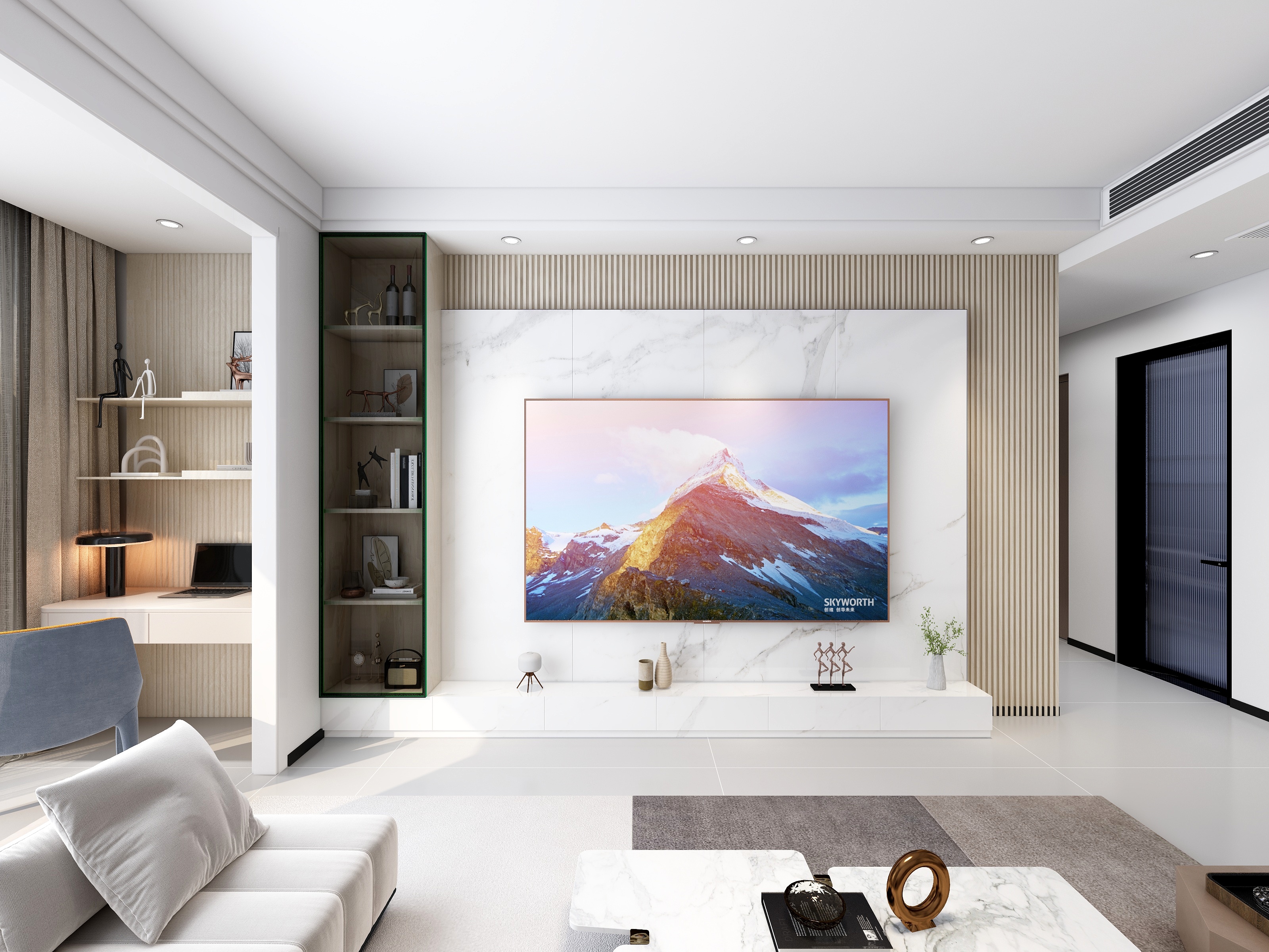 逗蛋-中央领御98㎡3室-装修设计方案