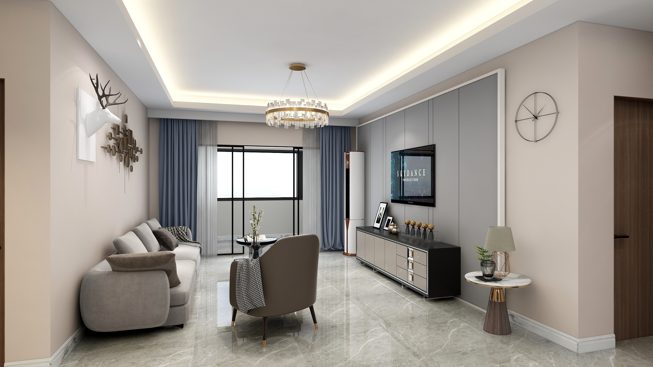 沙海落日-徐  四季长安-装修设计方案