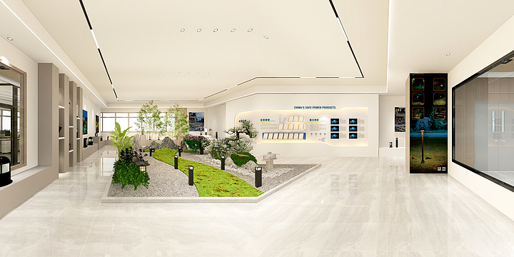 中山市佳祐装饰-冠成照明厂房装修设计工业风-副本-副本-副本-装修设计方案