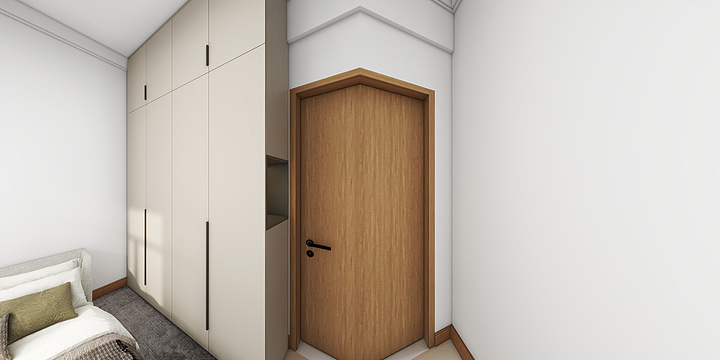 碧海蓝天一-美的西江府12-702-装修设计方案