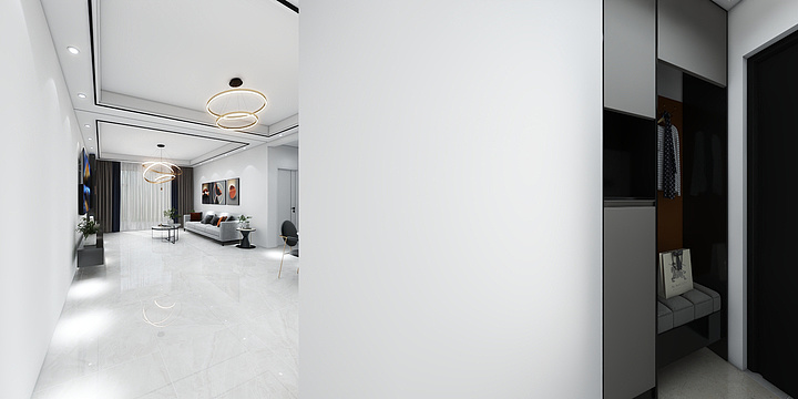 小龙96设计师-华玉府二期114平-装修设计方案