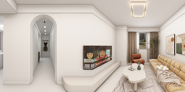 A-室内设计~-书香华府11-1-1805-装修设计方案